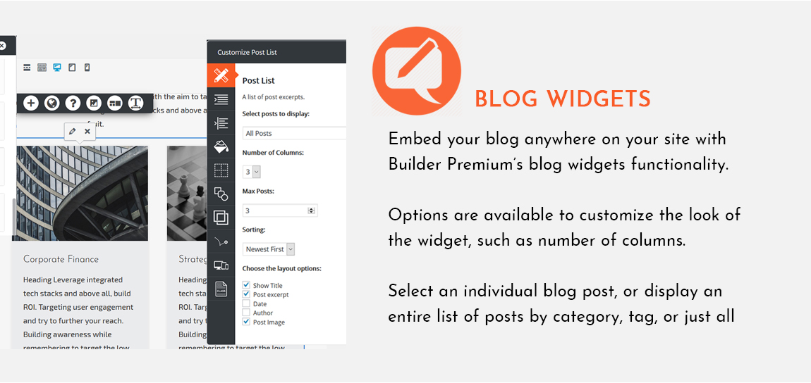 Blog Widgets