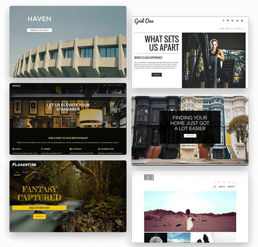 Inspirations themes/site designs