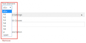 Text Element