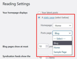 Create a Blog Page in WordPress