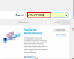 Search for WooCommerce