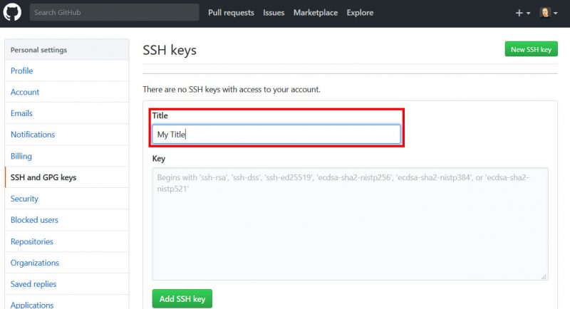 How to set up your SSH key with GitHub