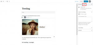 Add Additional CSS to a Block using Gutenberg block options