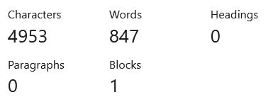 Classic Block display in Document Outline