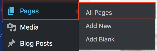 click all pages under pages