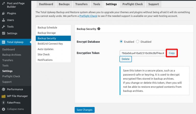 How to Encrypt Database Backups | BoldGrid