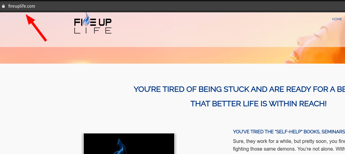 Fireuplife Homepage