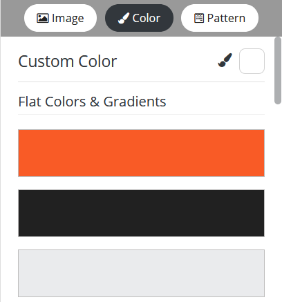 Post and Page Builder Color Background
