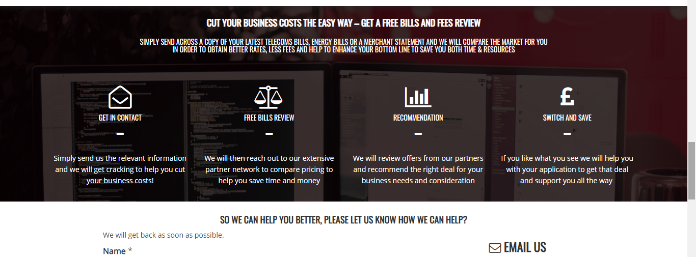 example block on website