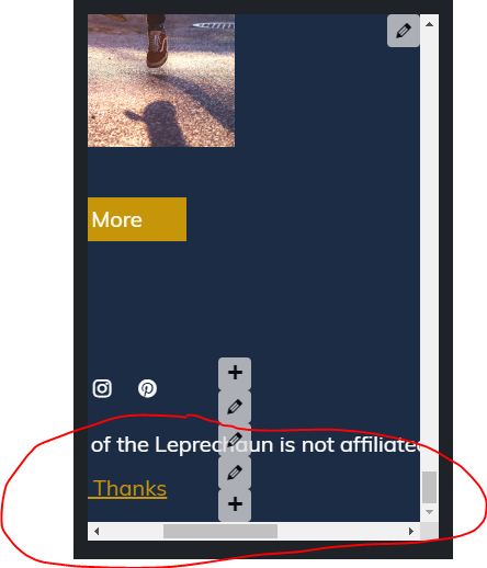 horizontal scrollbar example 2
