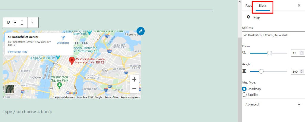 Add a Google Map to WordPress