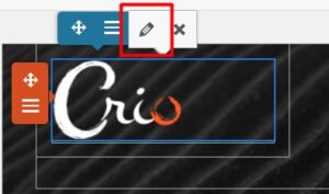 Edit Custom Page Header Logo