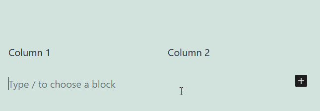 Swap columns in WordPress column block