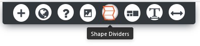 Shape Dividers in DropTab