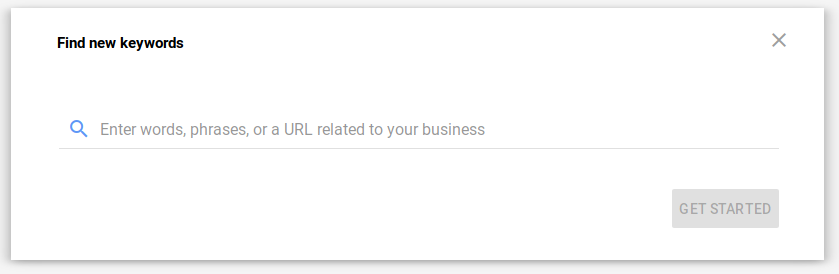 Google Keyword Planner Images