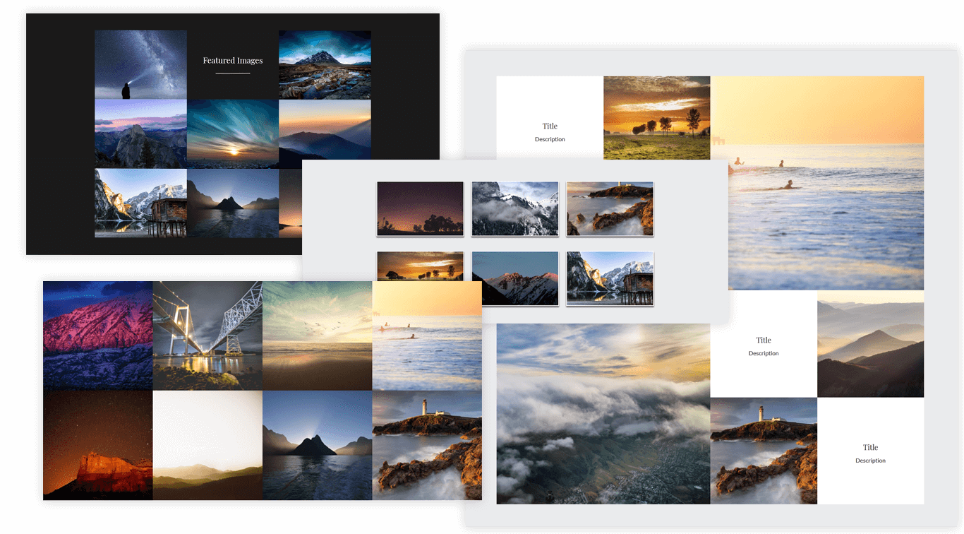 Gallery Block Examples