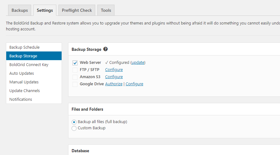 Backup Remote Storage