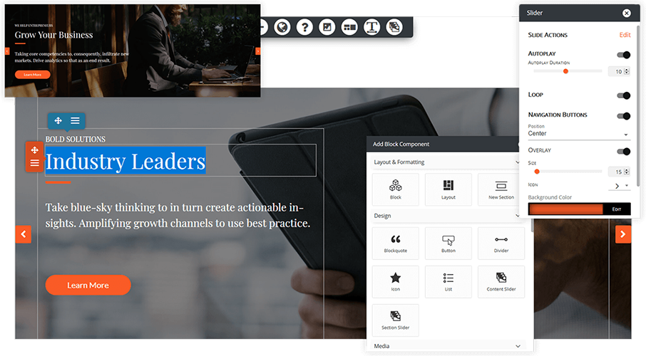 WordPress Sliders