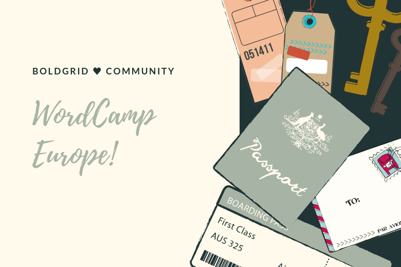 BoldGrid ♥ Community at WordCamp Europe