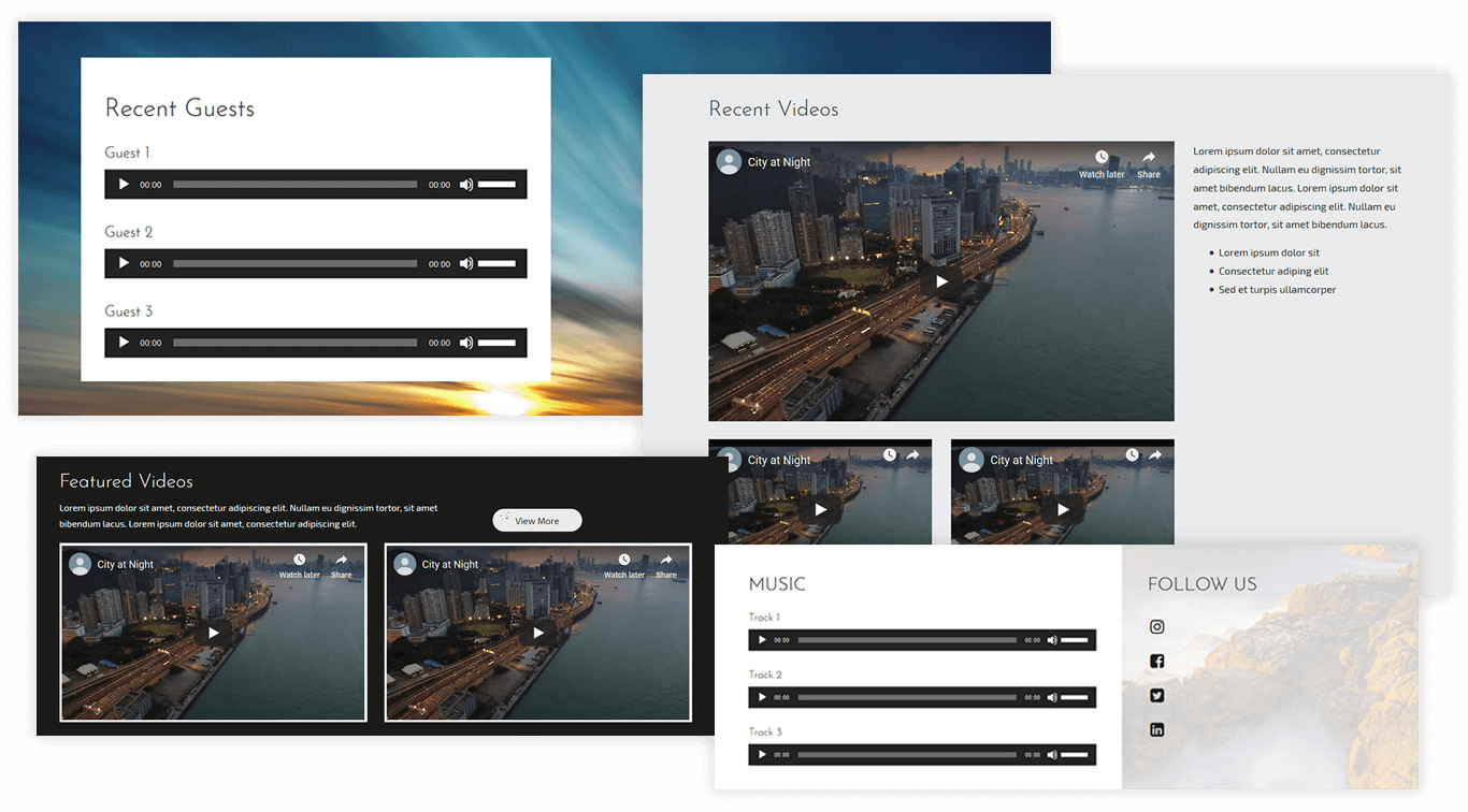 Audio Block Examples