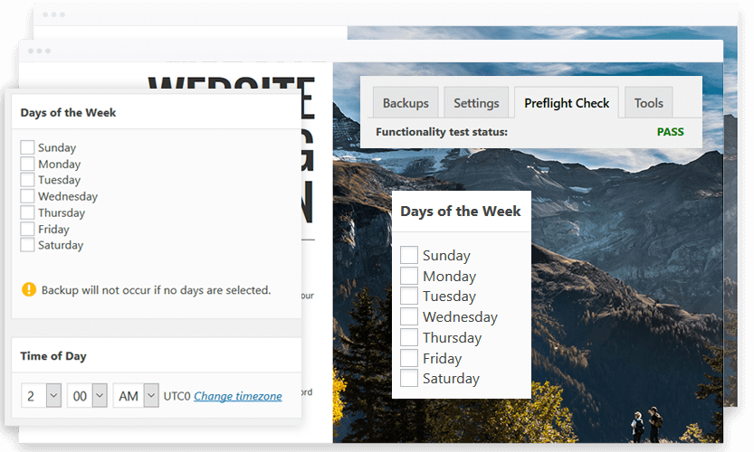 Total Upkeep Automated Backups