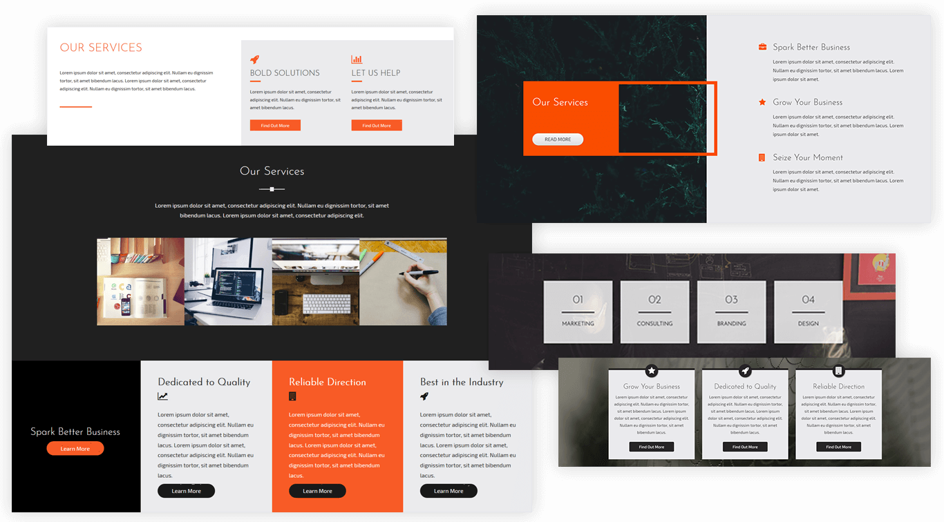 Services Block Examples