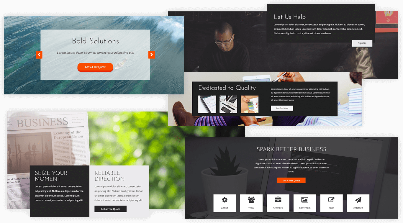 Call to Action Block Examples