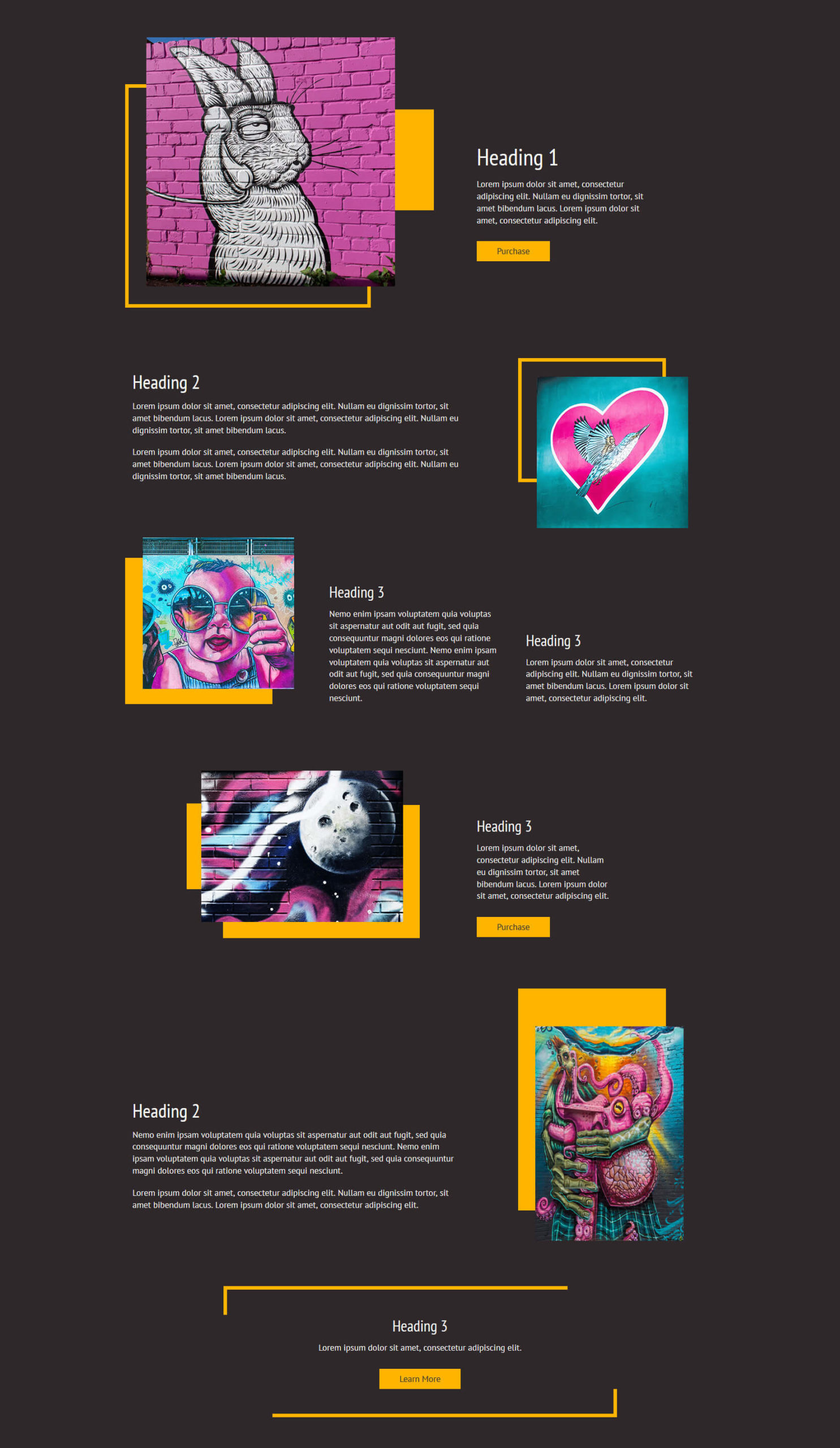 Showing off one of our 6 new Premium WordPress Block Layouts