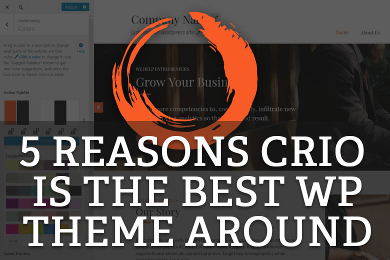 Crio is one of the best WordPress themes around