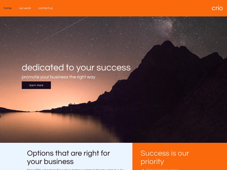 WordPress Business Theme Example 1