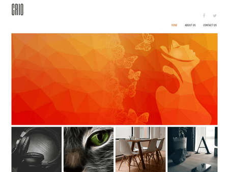 WordPress Design Theme Example 1