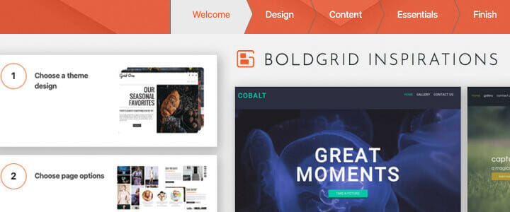 create a website with WordPress
